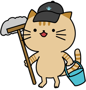 ねこのハンドキャラクタートラ猫のトラタ