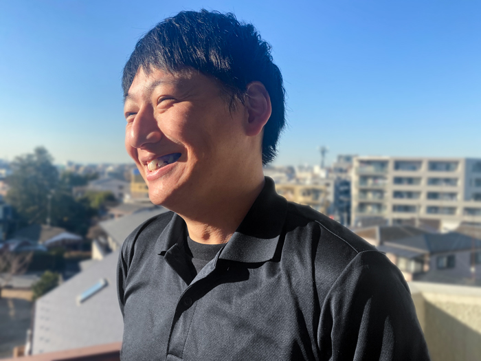 ねこのハンド代表五十嵐賢太郎の写真