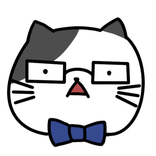 質問する猫の画像